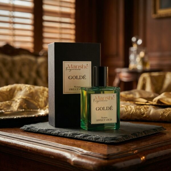 GOLDÉ by MANSHÉ Fragrances® – Golden Luxury for Men | 50ml EDP